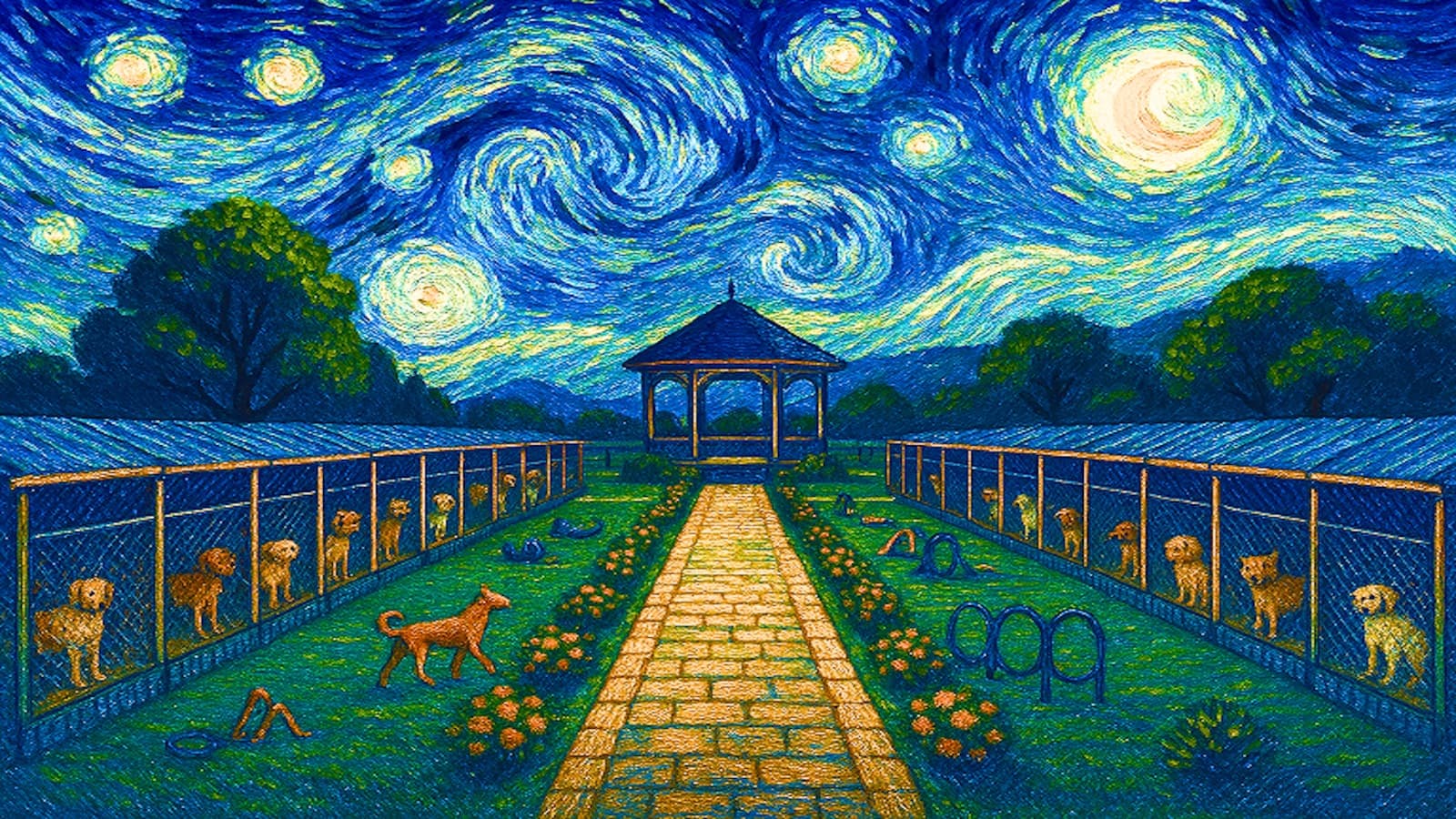 Van Gogh Inspired Night